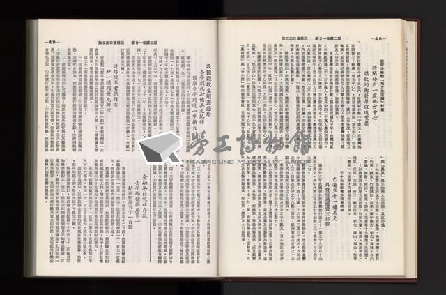 《加工出口區簡訊合訂本》第21卷第1期至第21卷第12期藏品圖，第61張