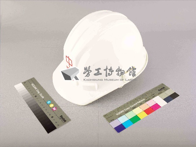 白色中殼工作帽藏品圖，第1張