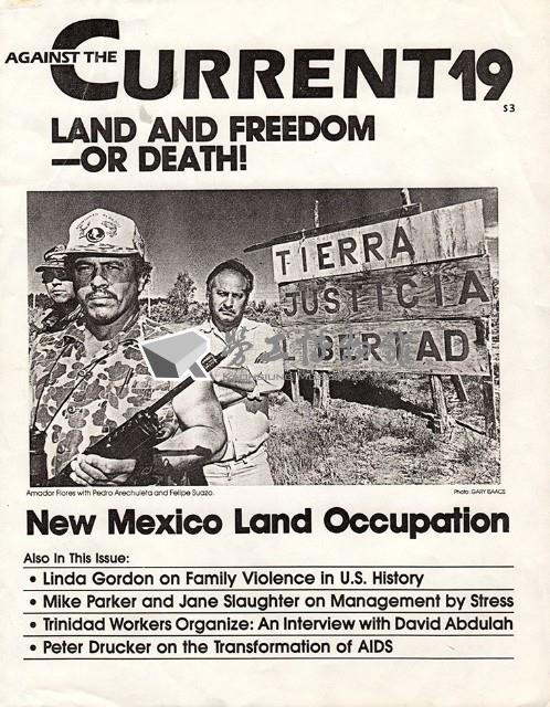 英文期刊封面「Land and Freedom - or Death. New Mexico Land Occupation」影本藏品圖，第1張