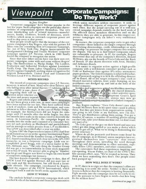 英文文章〈Corporate Campaigns: Do They Work?〉藏品圖，第1張