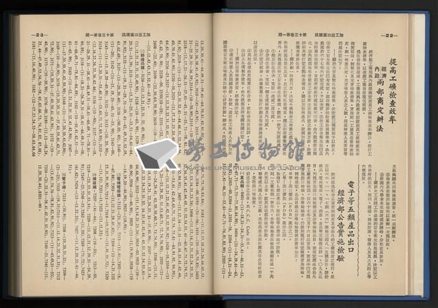 《加工出口區簡訊合訂本》第13卷第1期至第13卷第12期藏品圖，第21張
