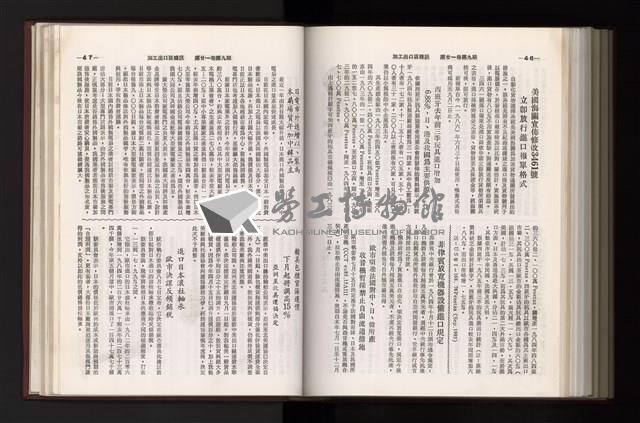 《加工出口區簡訊合訂本》第21卷第1期至第21卷第12期藏品圖，第280張