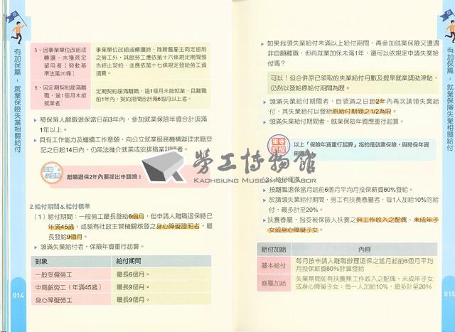 《失業勞工保障權益手冊》藏品圖，第10張