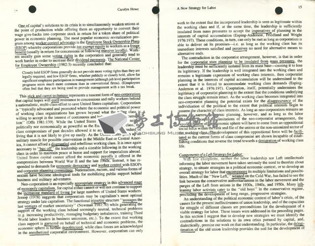 〈The Politics of Class Compromise in an International Context:Considerations for a New Strategy for Labor〉藏品圖，第10張