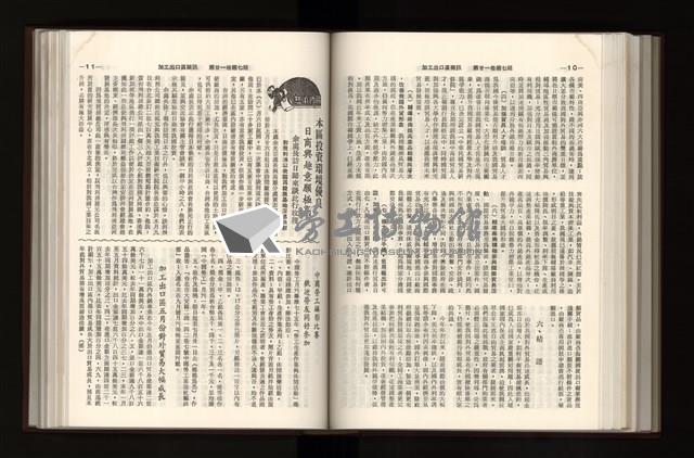 《加工出口區簡訊合訂本》第21卷第1期至第21卷第12期藏品圖，第204張