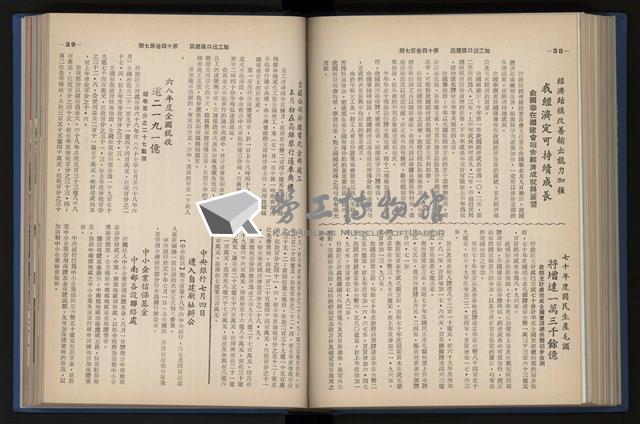 《加工出口區簡訊合訂本》第14卷第1期至第14卷第12期藏品圖，第168張