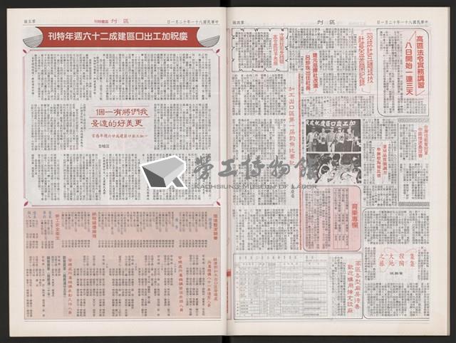 《加工出口區區刊半月刊合訂本》第471期至第494期藏品圖，第48張