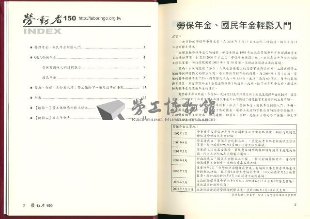 《勞動者》雜誌合訂本第150至159期藏品圖，第8張