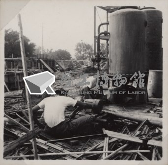台肥公司《磷酸工場機械設備暨600噸磷酸貯槽基礎工程》照片13藏品圖，第8張