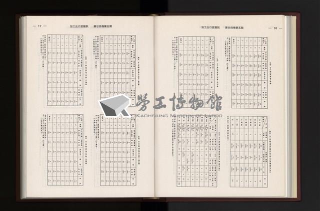 《加工出口區簡訊合訂本》第24卷第1期至第24卷第12期藏品圖，第128張