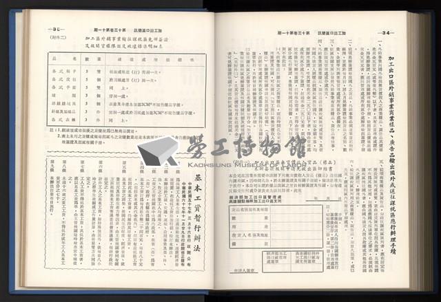 《加工出口區簡訊合訂本》第13卷第1期至第13卷第12期藏品圖，第259張