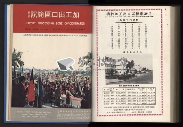 《加工出口區簡訊合訂本》第13卷第1期至第13卷第12期藏品圖，第269張