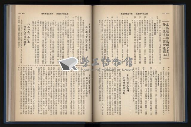 《加工出口區簡訊合訂本》第13卷第1期至第13卷第12期藏品圖，第149張