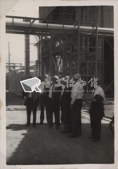 台肥公司《五十五年二月陳總經理視察》照片3藏品圖，第9張