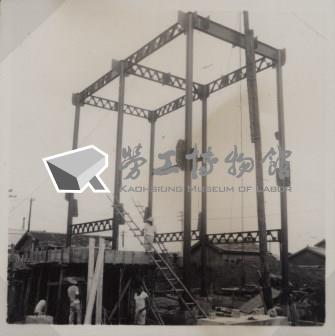 台肥公司《磷酸工場機械設備暨600噸磷酸貯槽基礎工程》照片3藏品圖，第9張