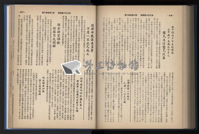 《加工出口區簡訊合訂本》第14卷第1期至第14卷第12期藏品圖，第229張