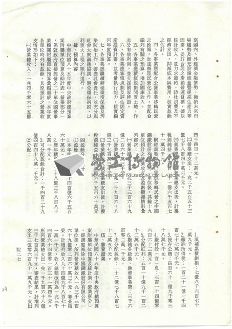 立法院公報初稿影本藏品圖，第29張