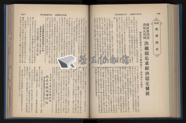 《加工出口區簡訊合訂本》第14卷第1期至第14卷第12期藏品圖，第167張