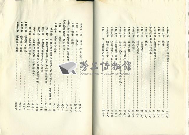 《勞工安全衛生法規暨解釋彙編(二)》藏品圖，第7張