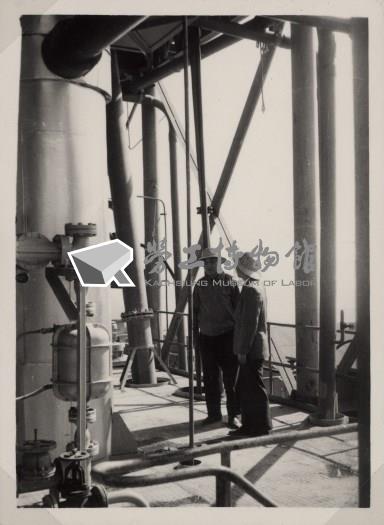 台肥公司《磷酸工場機械設備暨600噸磷酸貯槽安裝工程》照片8藏品圖，第7張