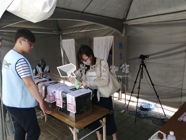 2019年長榮空服員罷工高雄投票所相關照片藏品圖，第7張