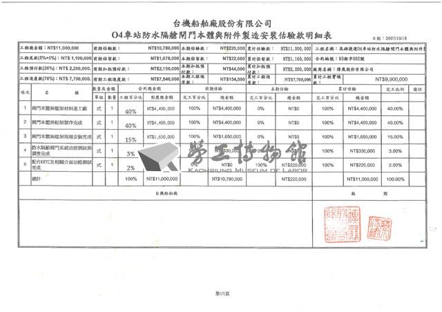 繳款及貨款單據藏品圖，第7張