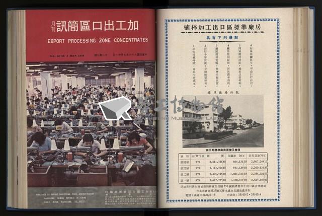 《加工出口區簡訊合訂本》第12卷第1期至第12卷第12期藏品圖，第117張