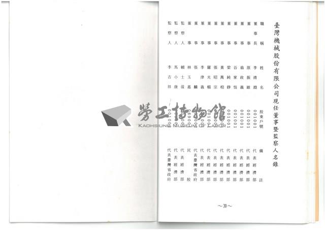 民國83年股東常會議事手冊藏品圖，第17張