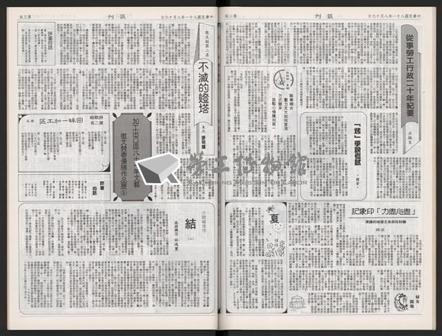 《加工出口區區刊半月刊合訂本》第471期至第494期藏品圖，第33張