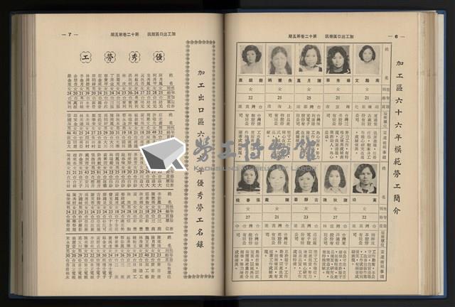 《加工出口區簡訊合訂本》第12卷第1期至第12卷第12期藏品圖，第83張