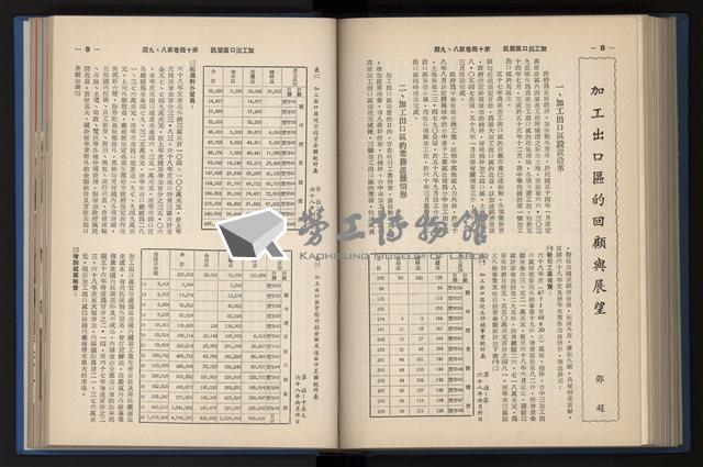 《加工出口區簡訊合訂本》第14卷第1期至第14卷第12期藏品圖，第183張