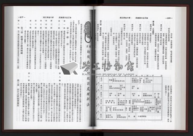 《加工出口區簡訊合訂本》第10卷第1期至第10卷第12期藏品圖，第63張