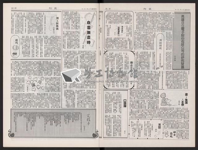 《加工出口區區刊半月刊合訂本》第495期至第518期藏品圖，第3張