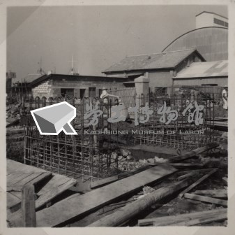 台肥公司《磷酸工場機械設備暨600噸磷酸貯槽基礎工程》照片10藏品圖，第3張