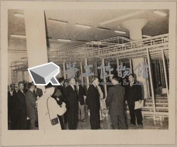 電信工會參觀北局新建自動機房大廈相片藏品圖，第3張