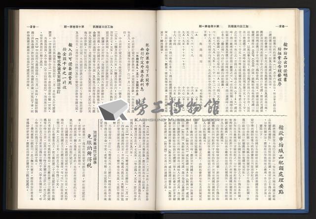《加工出口區簡訊合訂本》第14卷第1期至第14卷第12期藏品圖，第23張