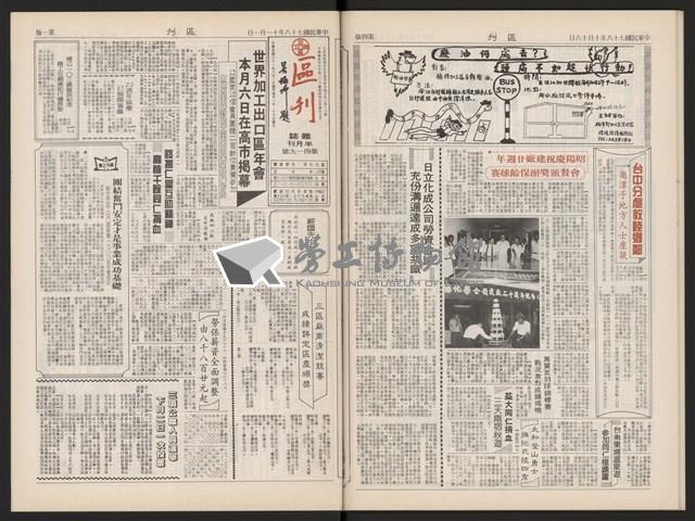 《加工出口區區刊半月刊合訂本》第399期至第422期(數位)藏品圖，第41張