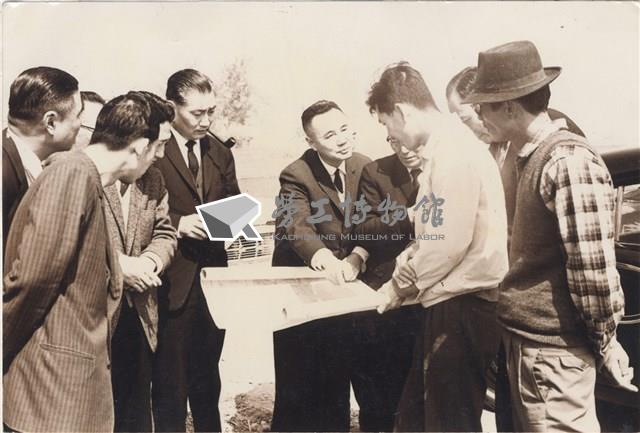中鋼公司提供建廠照片藏品圖，第1張