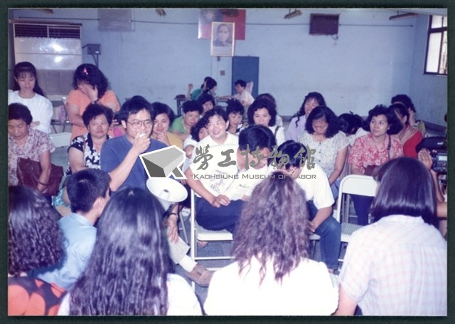 1992年06~07月基隆客運工會抗爭行動相片數位檔藏品圖，第1張