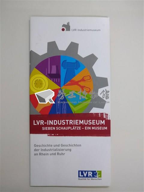 「LVR-Industriemuseum: Sieben Schauplätze-Ein Museum」簡介小冊藏品圖，第1張