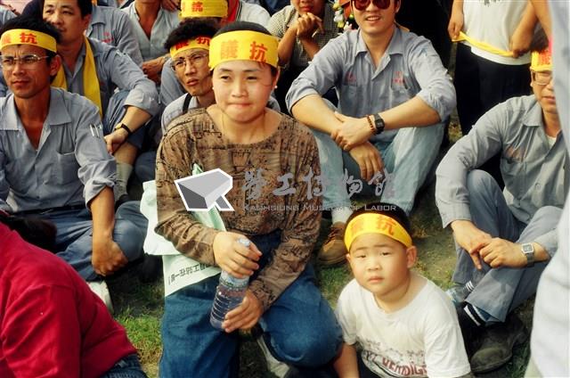 勞動影像暨說故事徵集比賽《抗議》鄭培業攝藏品圖，第1張