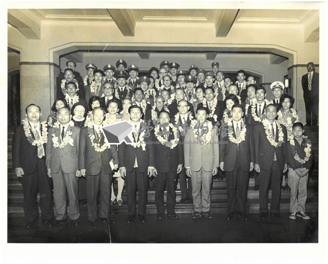 朱忠雄先生合影照片藏品圖，第1張