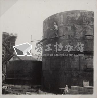 台肥公司《磷酸工場機械設備暨600噸磷酸貯槽基礎工程》照片5藏品圖，第10張