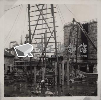 台肥公司《磷酸工場機械設備暨600噸磷酸貯槽基礎工程》照片1藏品圖，第10張