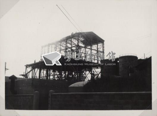 台肥公司《磷酸工場機械設備暨600噸磷酸貯槽安裝工程》照片5藏品圖，第10張