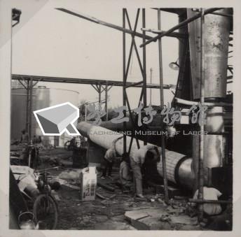 台肥公司《磷酸工場機械設備暨600噸磷酸貯槽基礎工程》照片12藏品圖，第10張