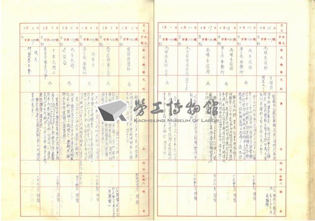 臺機公司民國86年收文簿藏品圖，第20張