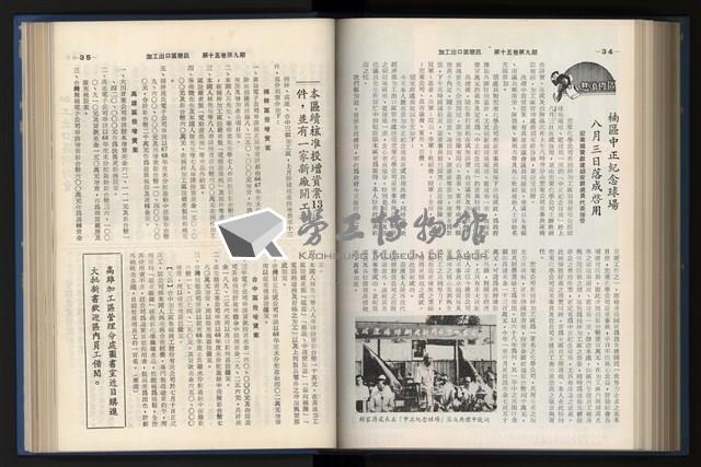 《加工出口區簡訊合訂本》第15卷第1期至第15卷第12期藏品圖，第194張