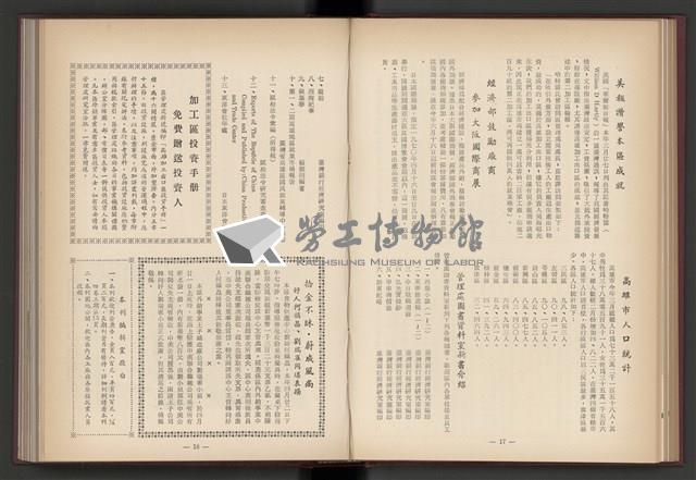 《加工出口區簡訊合訂本》第4卷第1期至第12期(數位)藏品圖，第54張