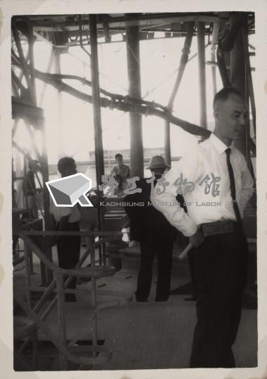 台肥公司《五十五年二月陳總經理視察》照片2藏品圖，第4張